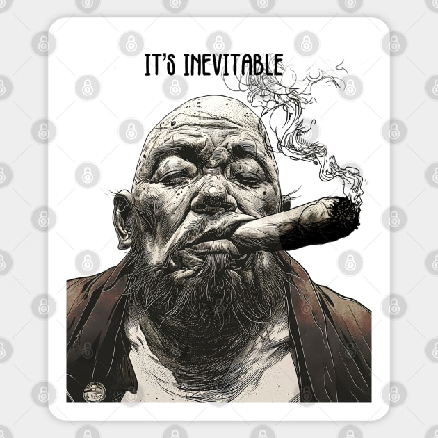 Puff Sumo: It’s Inevitable, Roll With It and Chill Sticker by Puff Sumo